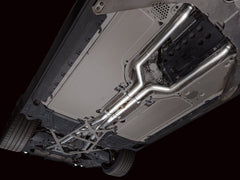 AWE Tuning BMW G90/G99 M5 Track Edition Cat-Back Exhaust - Chrome Silver Tips
