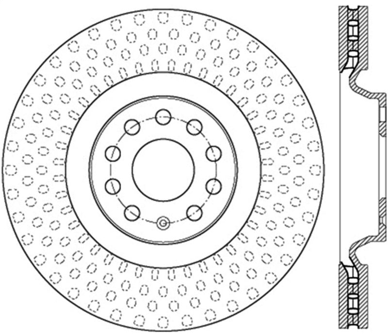 StopTech Slotted Sport Brake Rotor Main image