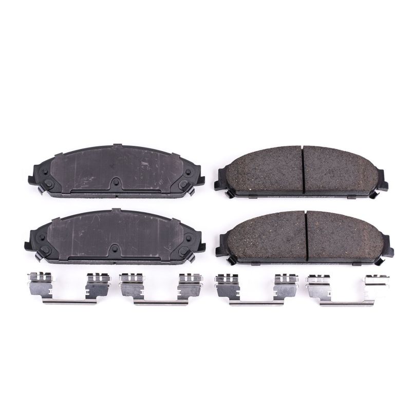 Power Stop 13-14 Chrysler 200 Front Z17 Evolution Ceramic Brake Pads w/Hardware Main image