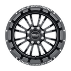 Weld Slingblade 20x10 / 8x165.1 / 4.75 BS / 125.1 HB - Gloss Black Milled - Non-BL Wheel (view 2)