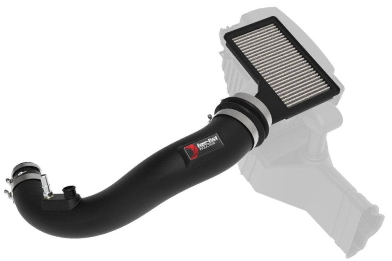 aFe Super Stock Induction System Pro Dry S Media 15-20 Ford Mustang L4-2.3L (t) (view 3)