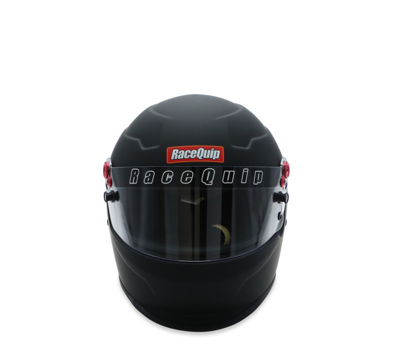 RaceQuip PRO25 SA2025 FLBLK XLG HELMET (view 2)