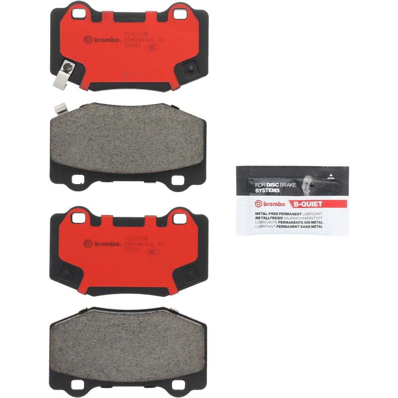 Brembo OE 15-22 Ford Mustang PRIME Ceramic Brake Pad - Rear (view 2)