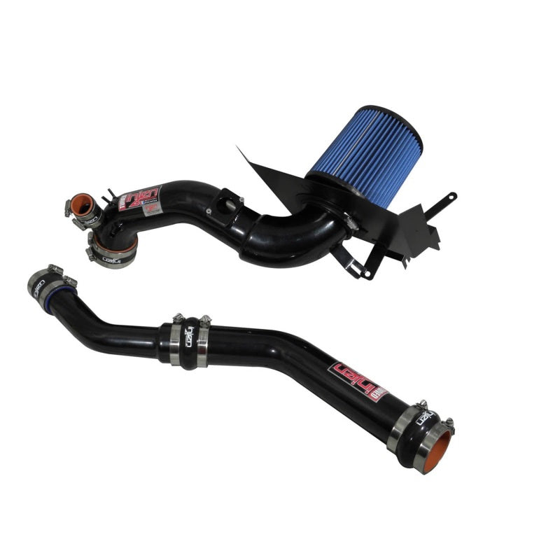 Injen 2008-14 Mitsubishi Evo X 2.0L 4Cyl Black Short Ram Intake Main image