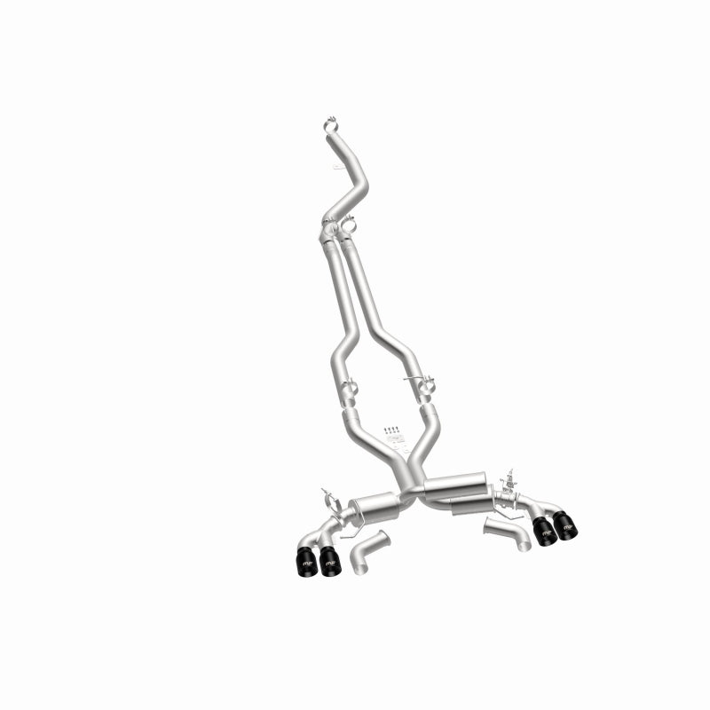 MagnaFlow BMW SPEQ Series Cat-Back Exhaust System Black Chrome (view 3)