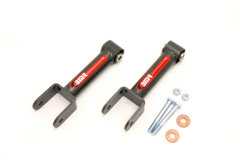 BMR 79-04 Fox Mustang Upper Control Arm Non-Adj. w/ Spherical Bearings - Black Hammertone Main image