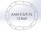 aFe Power Pro Series AAM 9.5/9.76 Rear Diff Cover Black w/Mach Fins 14-19 GM Silverado/Sierra 1500 (view 4)