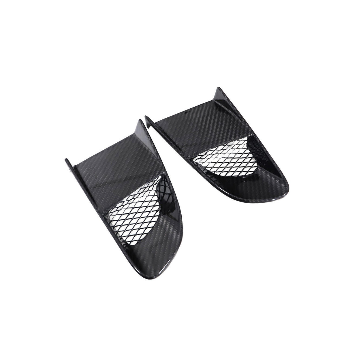 Carbon Fiber Spider Rear Engine Louvers - Audi R8 R8 (V10) 2009 - 2014