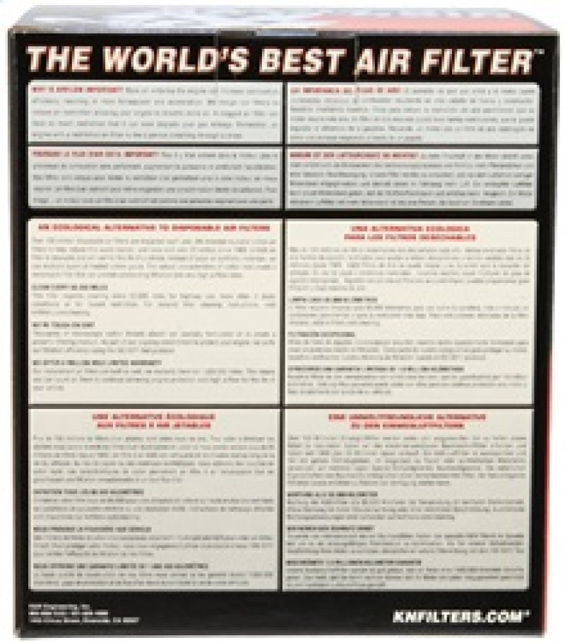 K&N Replacement Air Filter AUDI A8 4.2L-V8; 2004-2005 (view 4)