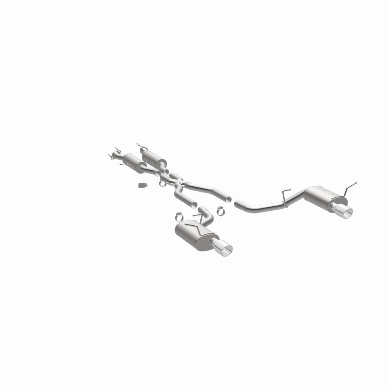 MagnaFlow 11-12 Dodge Durango V8 5.7L Dual Split Rear Exit Stainless Cat Back Performance Exhaust (view 7)