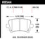 Hawk 06 Audi A6 Quattro Avant/06-09 A6 Quattro HT-10 Rear Brake Pads