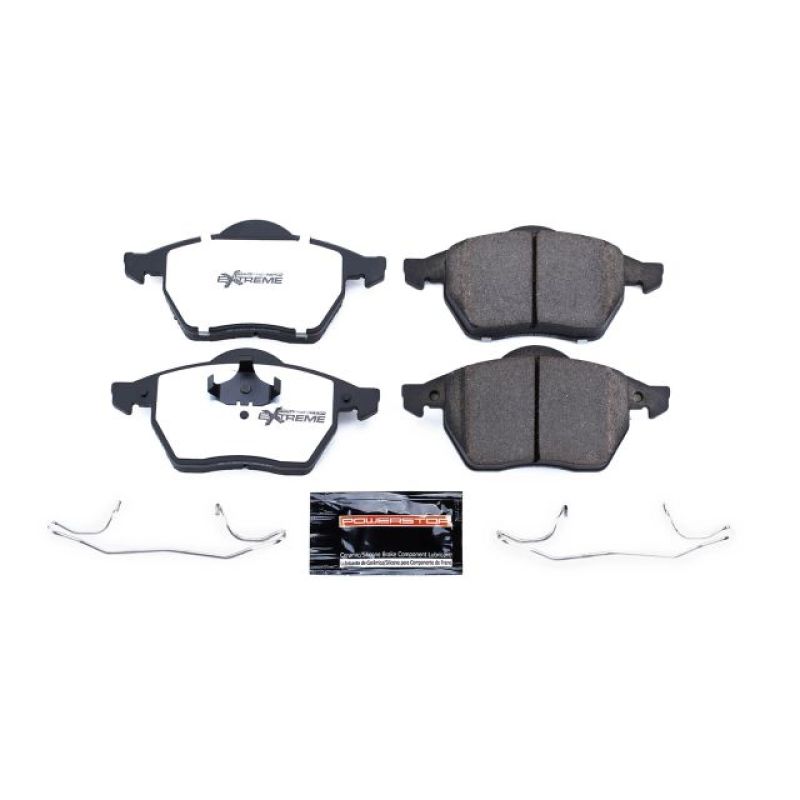 Power Stop 00-03 Audi TT Front Z26 Street Brake Pad w/Hardware Main image