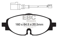 EBC 14+ Audi A3 1.8 Turbo Ultimax2 Front Brake Pads