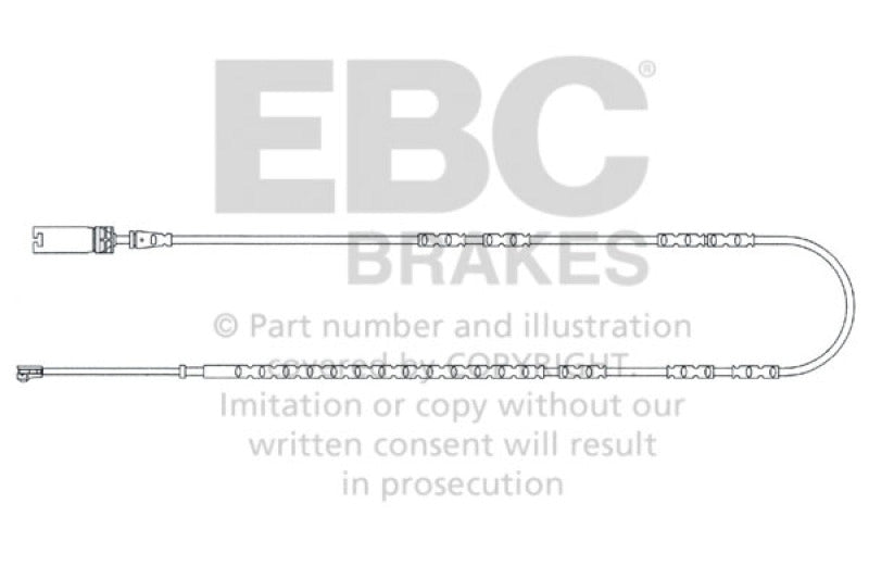 EBC 2010-2013 BMW 128 3.0L Rear Wear Leads Main image