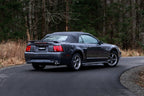 MBRP 99-04 Ford Mustang GT 4.6L 2.5in. Dual Split Rear AL Cat Back w/ 3.5in. Dual Wall Blk. Tips (view 4)