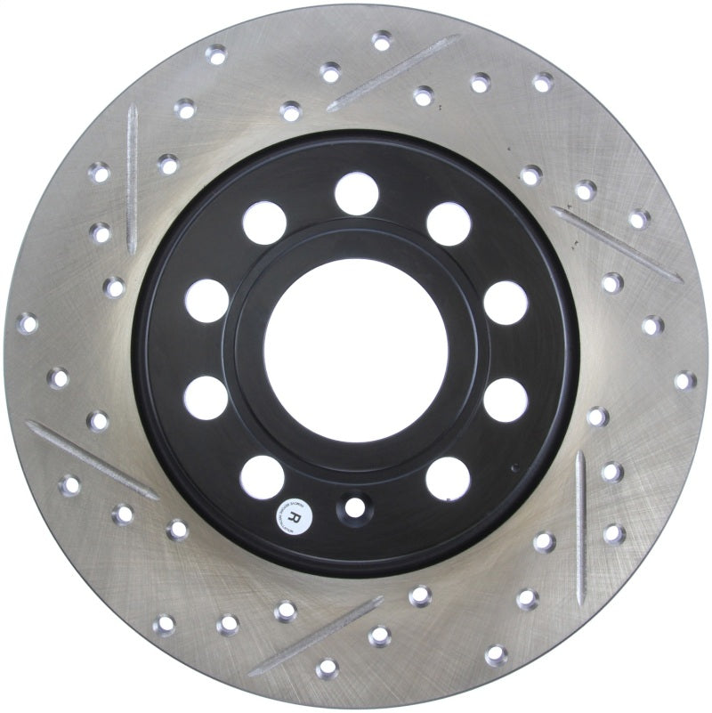 StopTech Slotted & Drilled Sport Brake Rotor Main image