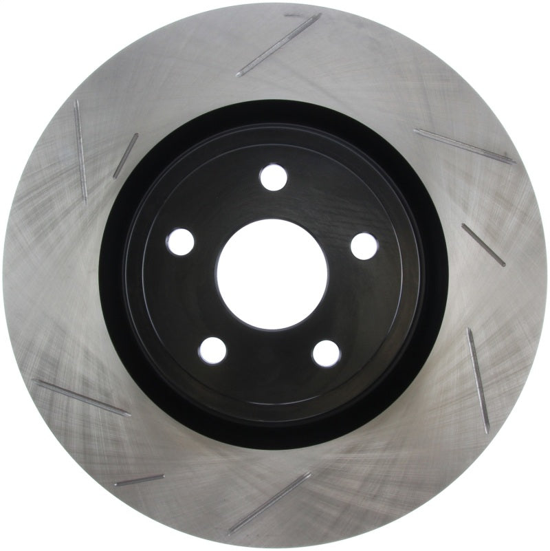 StopTech 12-13 Jeep SRT8 Front Right Slotted Sport Brake Rotor Main image