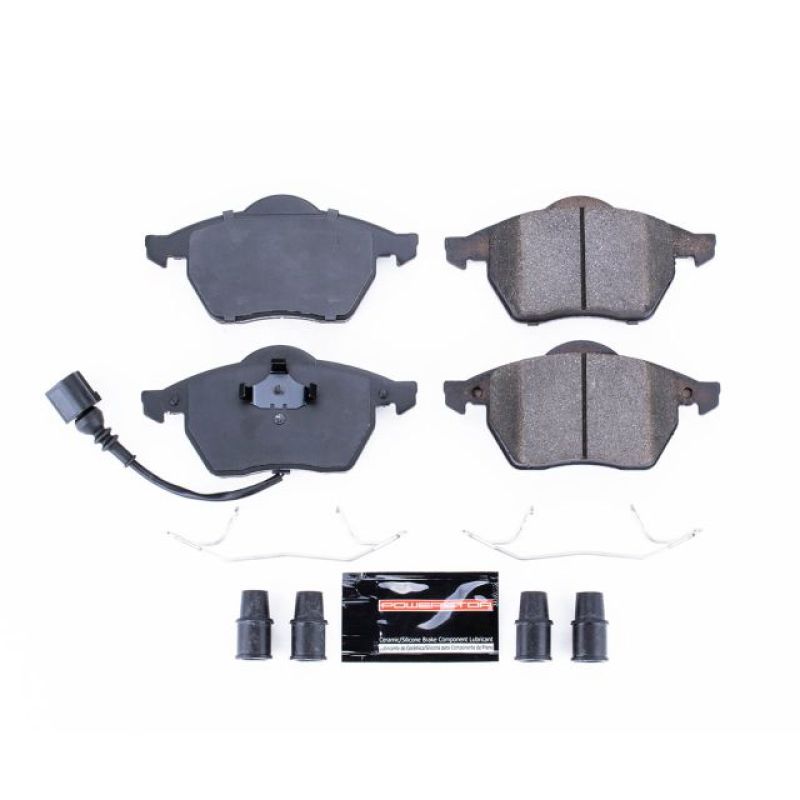 Power Stop 00-06 Audi TT Front Z23 Evolution Sport Brake Pads w/Hardware Main image