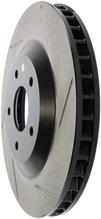 StopTech Power Slot 97-04 Chevy Corvette / 04 & 08 Cadillac XLR/XLR-V Front Left Slotted Rotor (view 4)