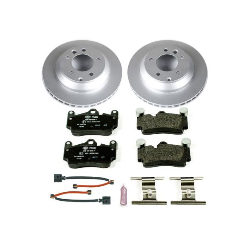 Power Stop 07-15 Audi Q7 Rear Euro-Stop Brake Kit Main image
