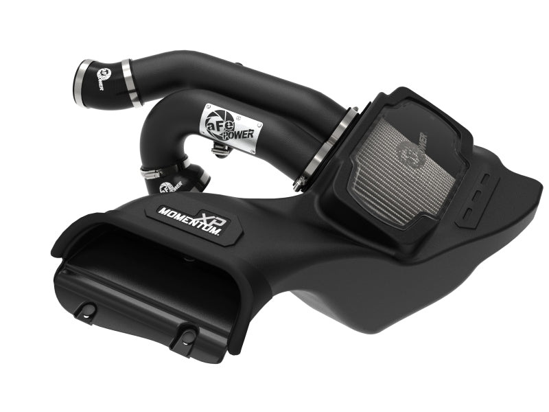 aFe 21-22 Ford F-150 Raptor V6-3.5L(tt) Momentum XP Cold Air Intake System Blk w/ Pro Dry S Filter Main image