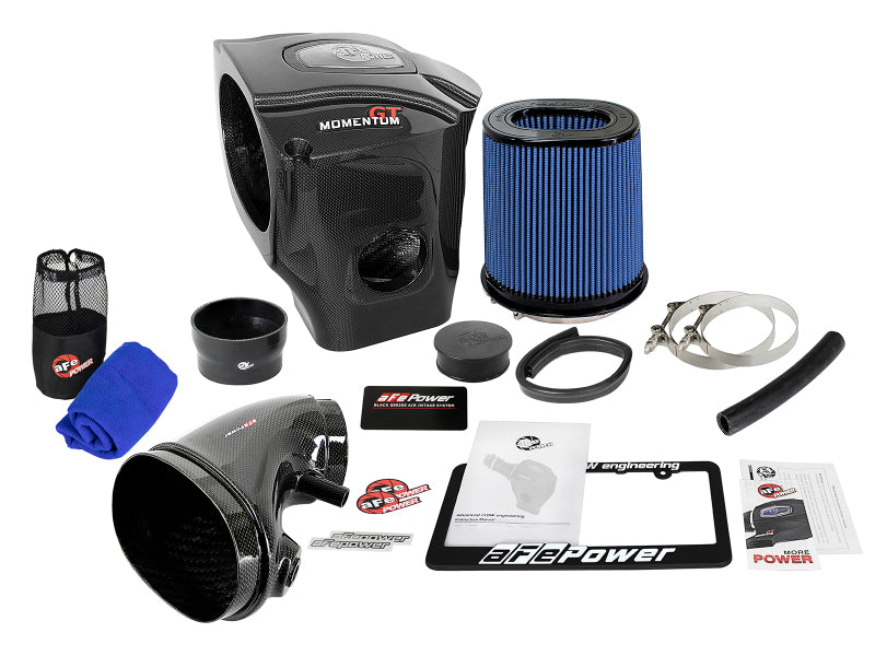 aFe Momentum Black Series Carbon Fiber Pro 5R Air Intake System 11-19 Dodge Charger SRT8 6.4L (view 3)