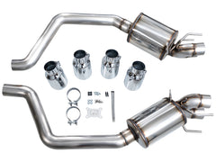 AWE Tuning C6 Chevrolet Corvette Z06/ZR1 Touring Edition Axle-Back Exhaust w/ Chrome Silver Tips