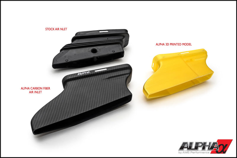 AMS Performance 14-18 Mercedes-Benz CLA 45 AMG 2.0T Alpha Cold Air intake w/Carbon Fiber Lid & Duct (view 2)
