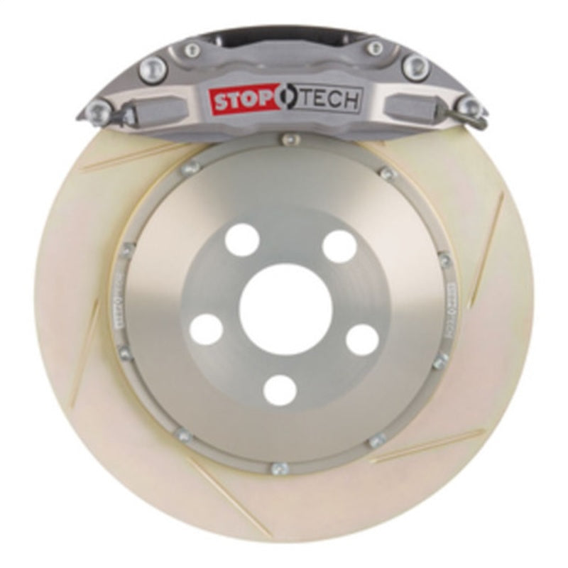 StopTech BBK 93-98 Toyota Supra Rear ST-40 332x32 Trophy Sport Zinc Slotted Big Brake Kit Main image
