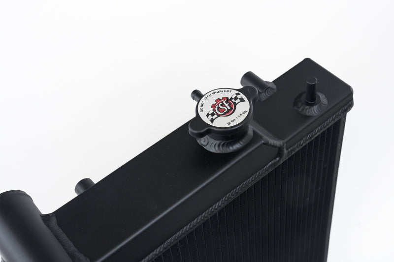 CSF 08-21 Subaru WRX/STI 2-Row 42mm Race-Spec All Aluminum Radiator - Black (view 2)