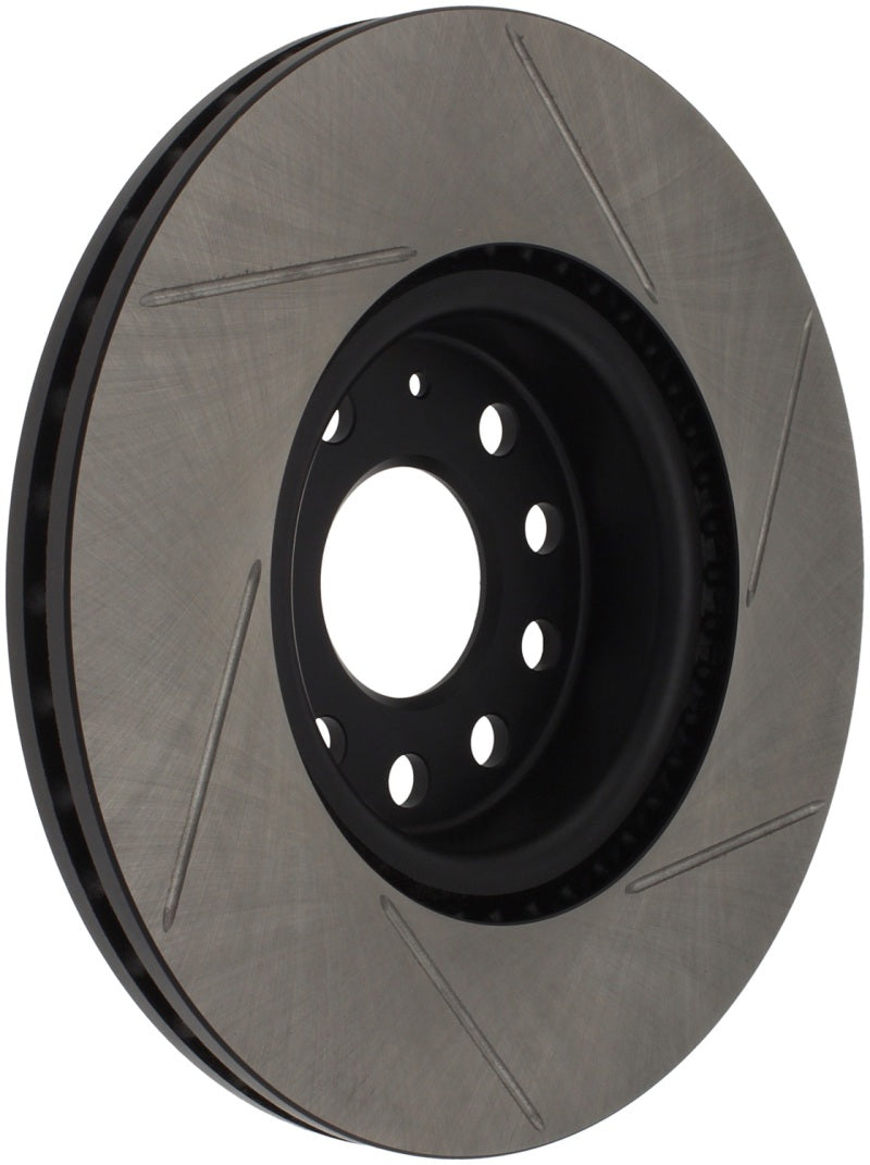 StopTech Power Slot 06-10 Audi A3 / 08-10 TT / 06-09 VW GTI Mlk V/Passat Right Front Slotted Rotor Main image