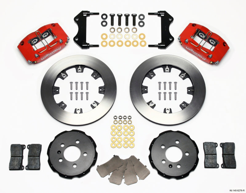Wilwood Dynapro Radial Front Kit 12.19in Red 99-03 Jetta IV & Golf IV Main image