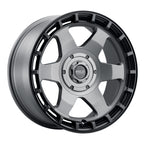 Weld Off-Road Ridge 20x9 - 8x165.1 BP - ET0 - 125.1mm CB - Satin Gunmetal Wheel (Black Ring)