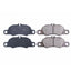 Power Stop 17-18 Porsche 718 Boxster Front Z16 Evolution Ceramic Brake Pads