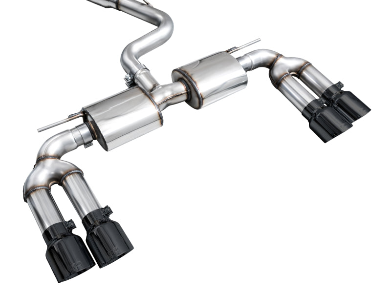 AWE Tuning 22-24 Audi 8Y S3 Touring Edition Exhaust - Diamond Black Tips (view 10)