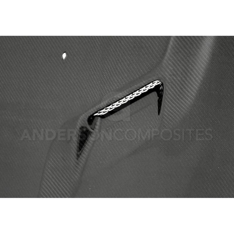 Anderson Composites 09-14 Dodge Challenger Type-OE Hood (view 3)