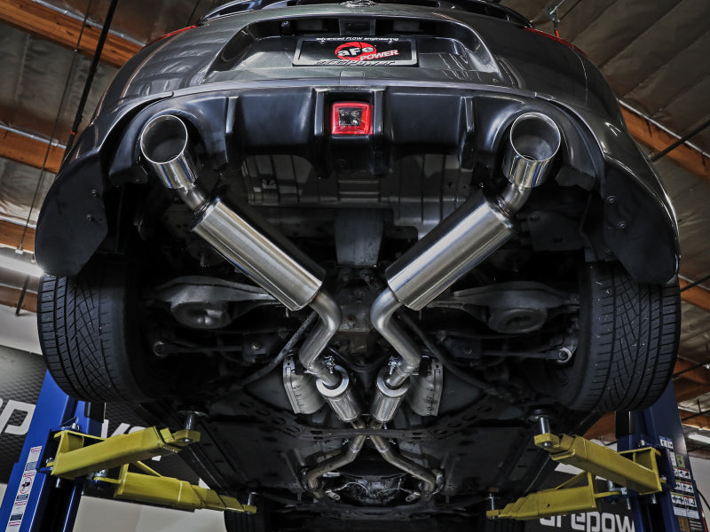 aFe Takeda Cat-Back Exhaust System Nissan 370Z 09-20 V6-3.7L- Polished Tip (view 2)
