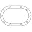 Cometic Sprint Midget Quick Change Gear Housing.032in AFM Differential Cover Gasket - 10 Bolt