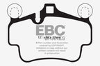 EBC 07-08 Porsche 911 (997) (Cast Iron Rotor only) 3.6 Carrera 2 Yellowstuff Front Brake Pads (view 2)