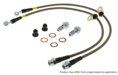 StopTech 08-15 Mercedes Benz C63 AMG Stainless Steel Brake Line Kit