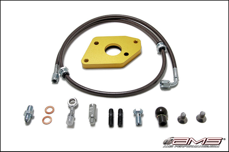 AMS Performance 08-15 Mitsubishi EVO X Clutch Master Cylinder Conversion w/Master Cylinder Main image