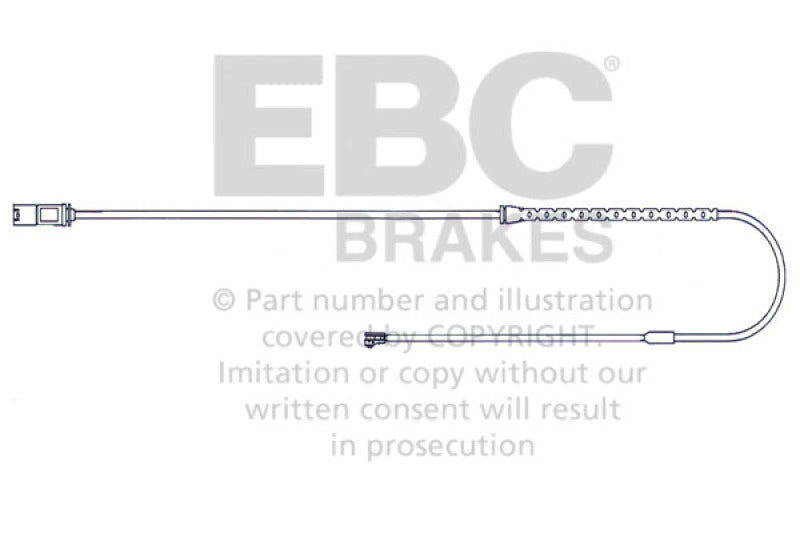 EBC 2010-2014 BMW X5 3.0L Turbo Rear Wear Leads (view 2)