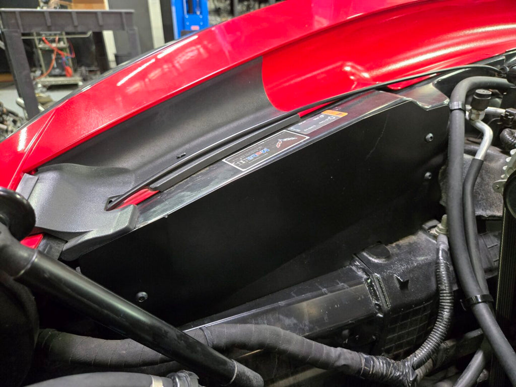 CPR C7 Airbox opening block off panel