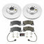 Power Stop 13-18 Porsche Cayenne Front Z23 Evolution Sport Coated Brake Kit