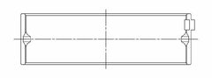ACL Toyota/Lexus 2JZGE/2JZGTE 3.0L Standard Size High Performance Main Bearing Set - CT-1 Coated