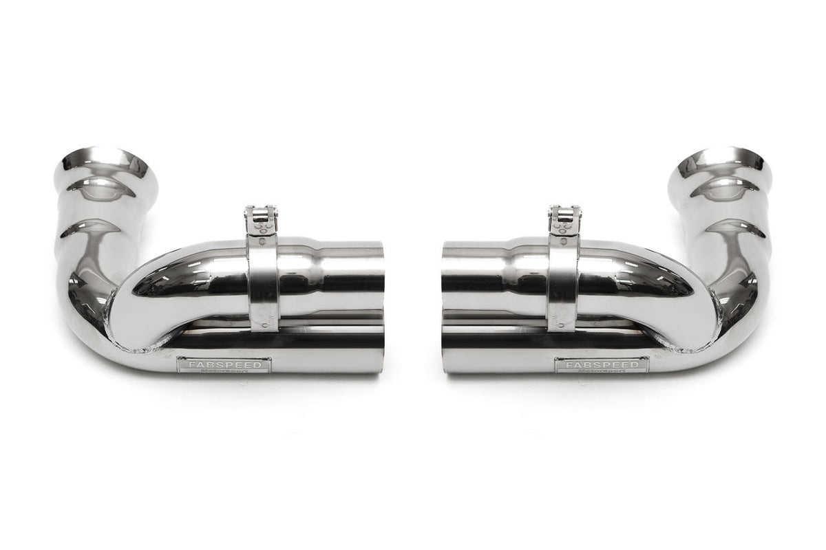 Fabspeed Porsche 997.2 GT3 / GT3 RS Side Muffler Bypass Pipes (2010-2011)