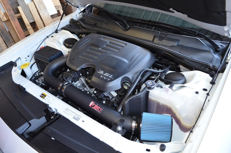 Injen 11-14 Chrysler 300/Dodge Charger/Challenger V6 3.6L Pentastar w/MR Tech&Heat Shield Polished S Main image