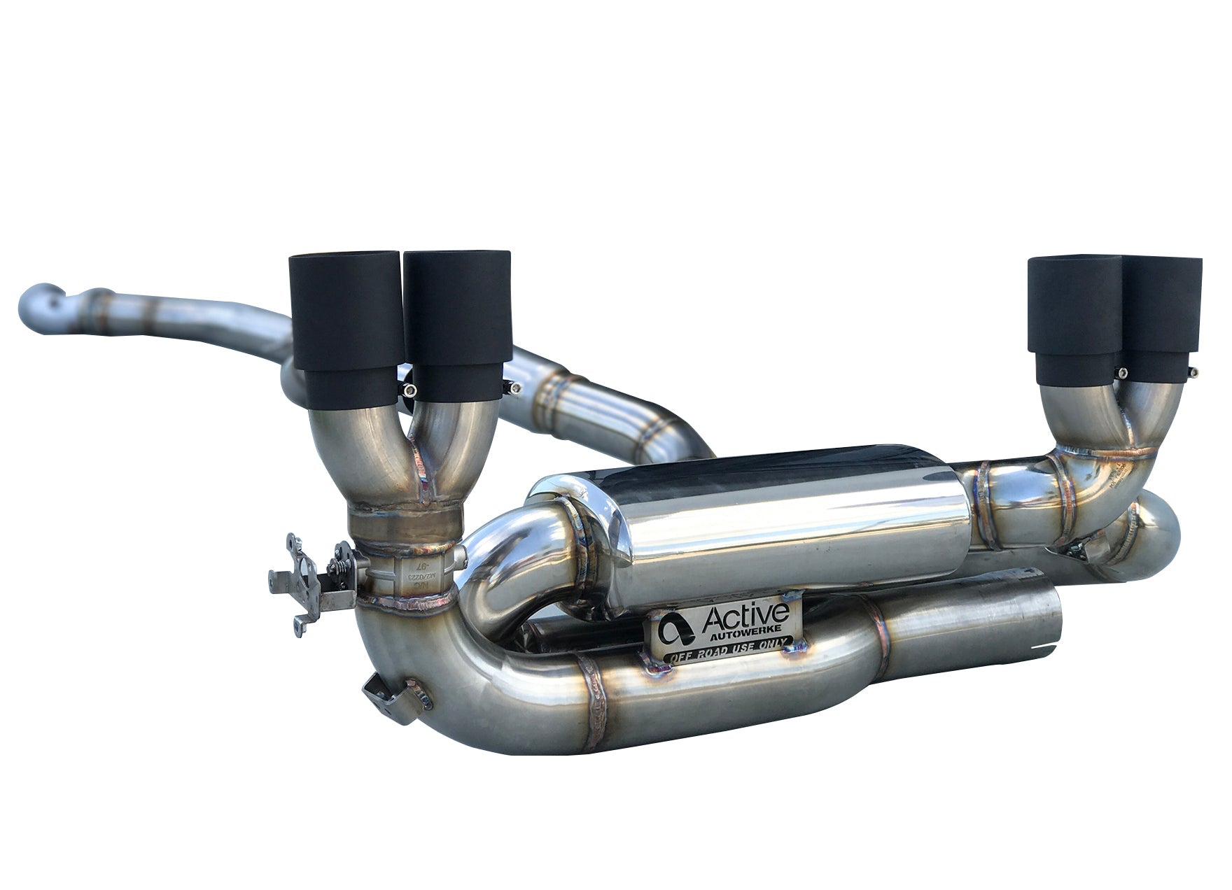 F87 M2 Competition Signature Exhaust System includes Active F-brace Secondary image