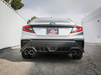 aFe POWER Takeda 3in to 2-1/2in 304 SS Cat-Back Exhaust w/ Polished Tips 22-23 Subaru WRX H4-2.4L(t) (view 2)