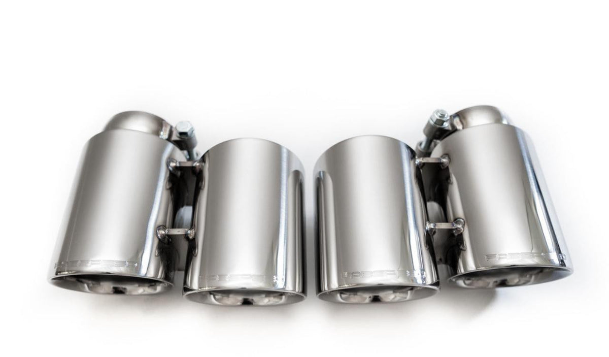 Fabspeed Porsche 991 Carrera Deluxe Quad-Style Tips (PSE / Carrera S) (2012-2016)